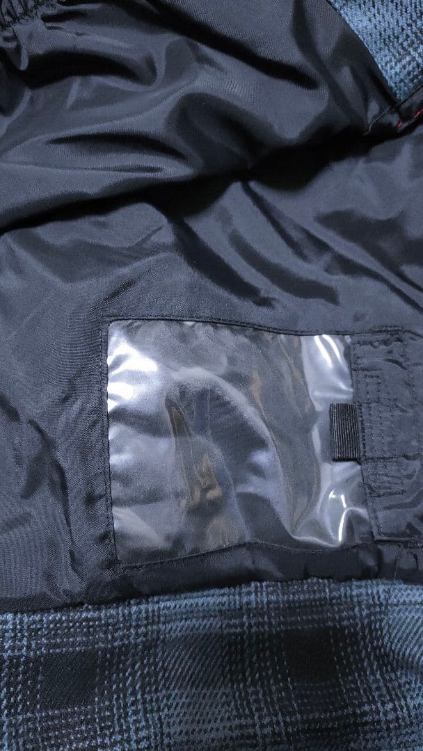 【BURTON バートン】スノーボードウェア メンズL チェック コットンライク