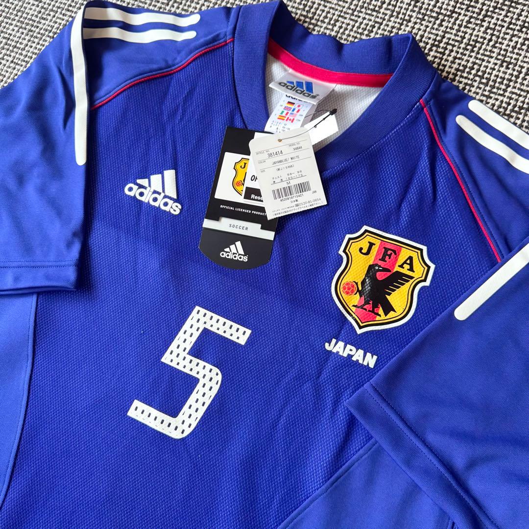【新品タグ付き・デッドストック】稲本潤一 ＃５ 日本代表（H）２００２日韓W杯