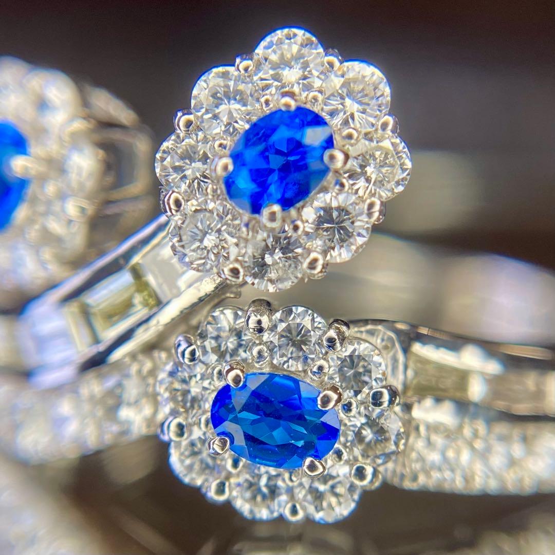 『専用です』天然 アウイナイト ダイヤモンド 計0.96ct PT950