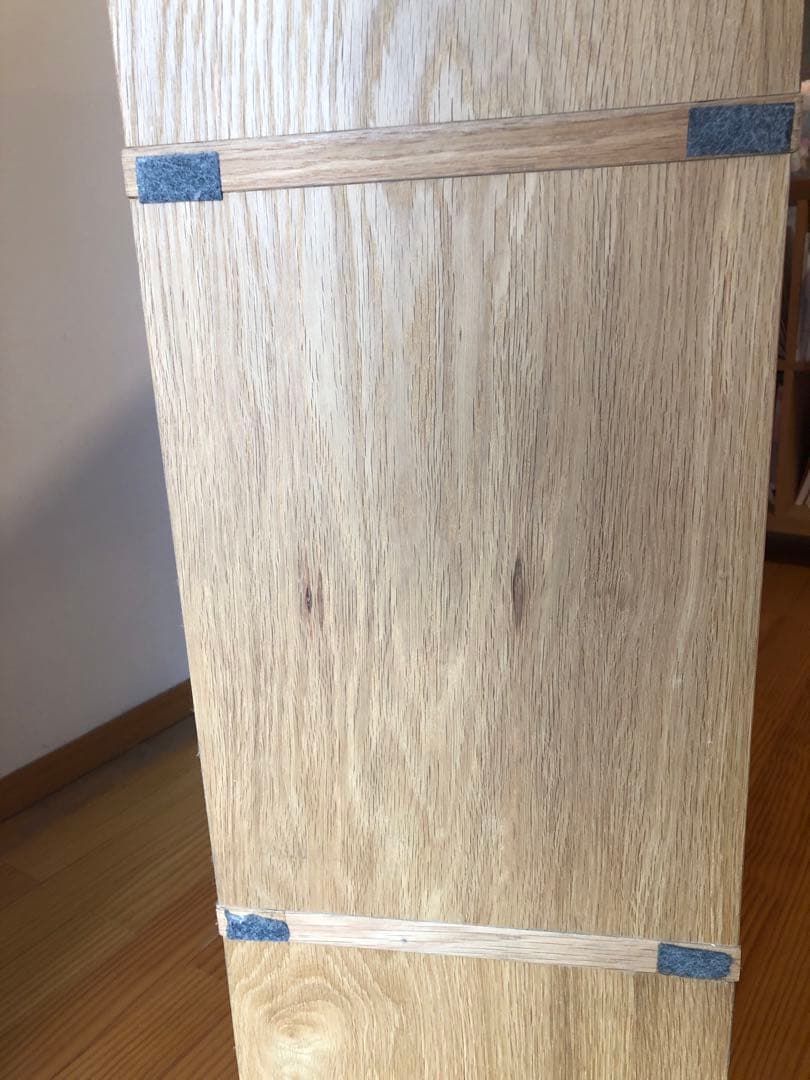 無印良品スタッキングシェルフ3×5段 チェスト3つ付き