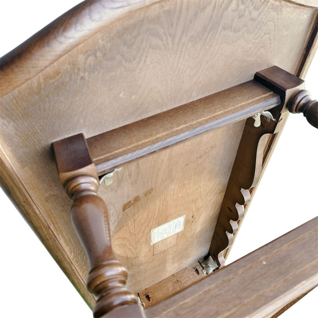 飛騨産業 キツツキ 穂高 楢材 センターテーブル コーヒーテーブル レトロ