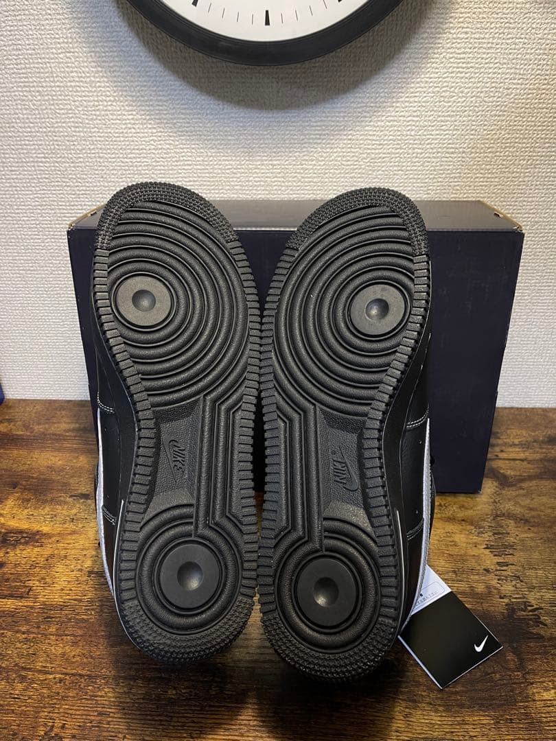 Nike Air Force 1 ブラック/グレー