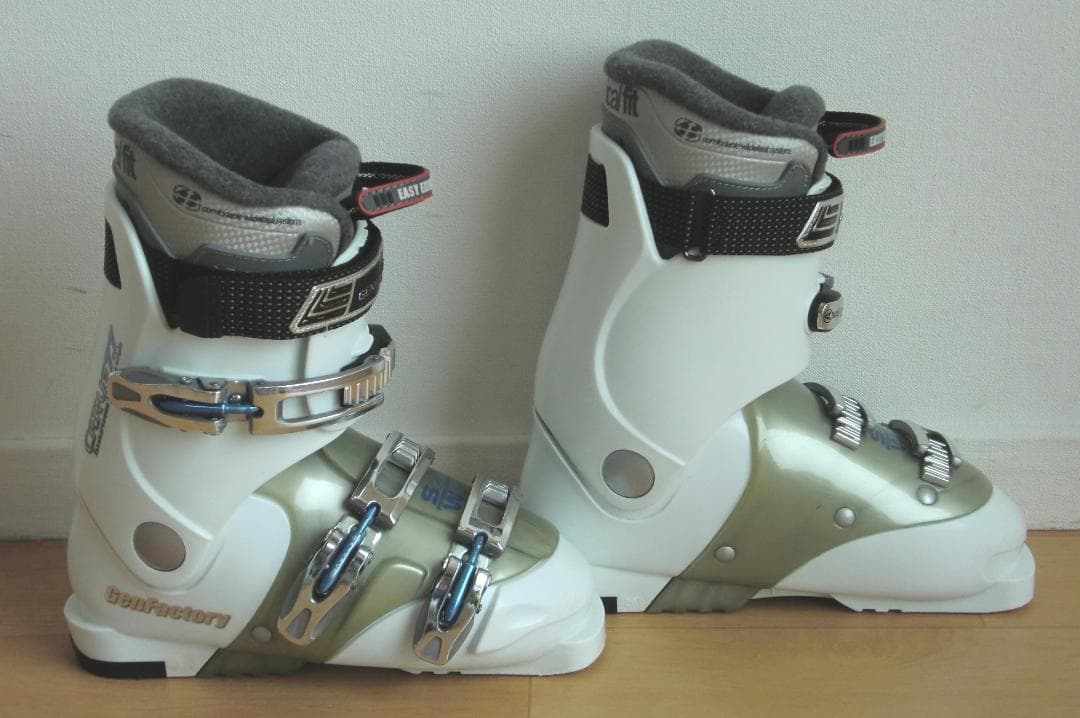 ■■送料無料■ロシニョール■女性用スキーセット■板142靴24.5■メンテ付■■