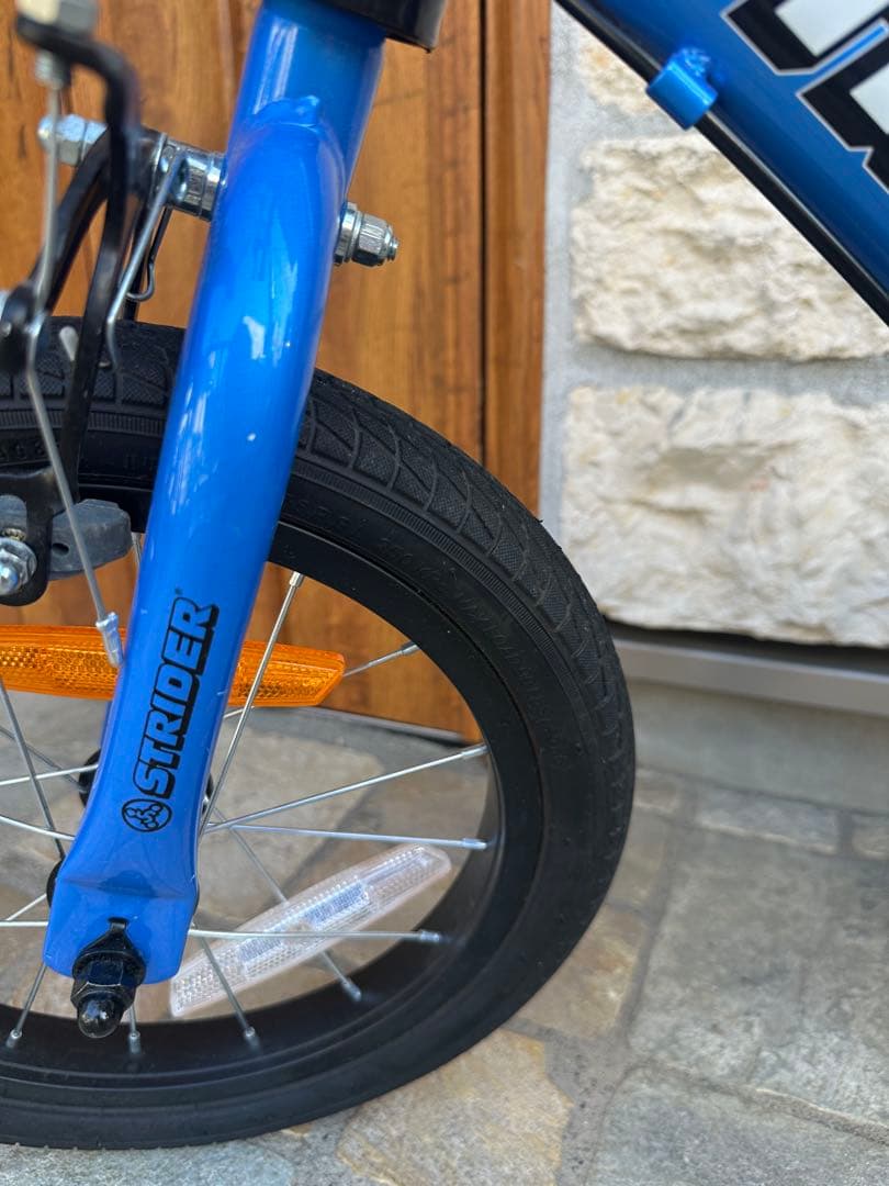 STRIDER 14x キッズバイク 青