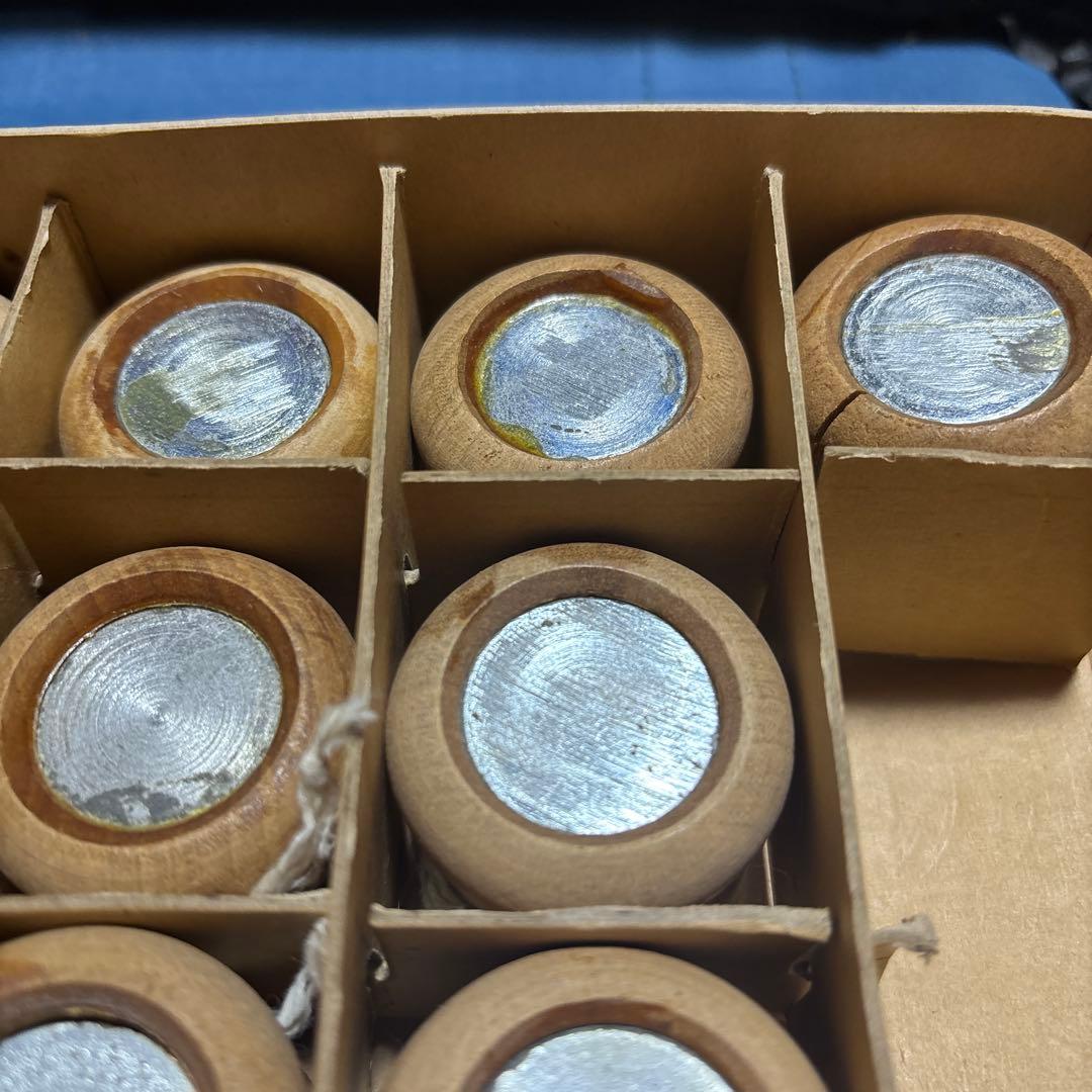 組紐　丸台　長沼静　重り付き（中心重り12個 組玉16個）収納バッグ