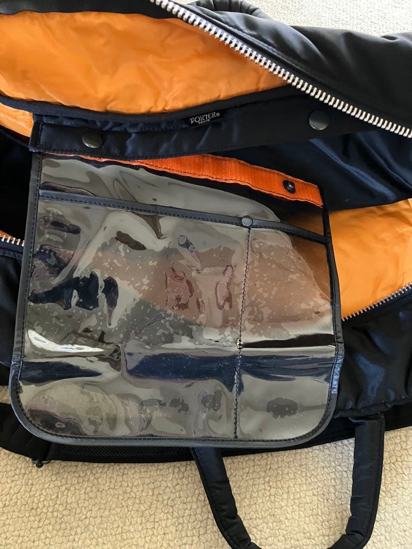 porter タンカー　ボストンバック大　黒