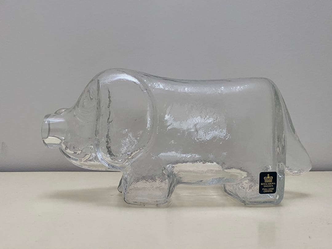 リサラーソン　ロイヤルクローナ　ボトル犬