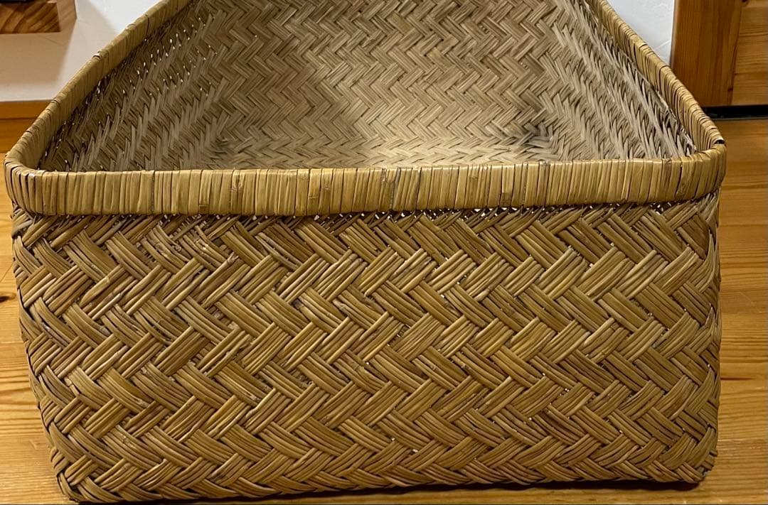 柳行李 こうり 行李 ビンテージ衣装入　エコメルカリ便承認お願い致します