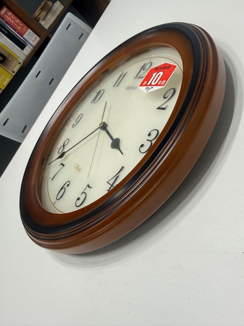 SEIKO アナログ時計 ブラウン