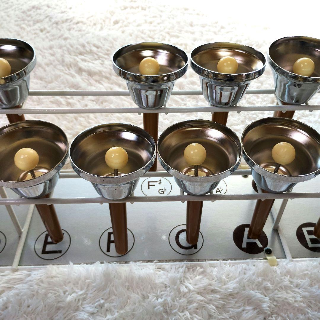 ミュージックベル✨️ 内田洋行 20音 スタンド UCHIDA ハンドベル