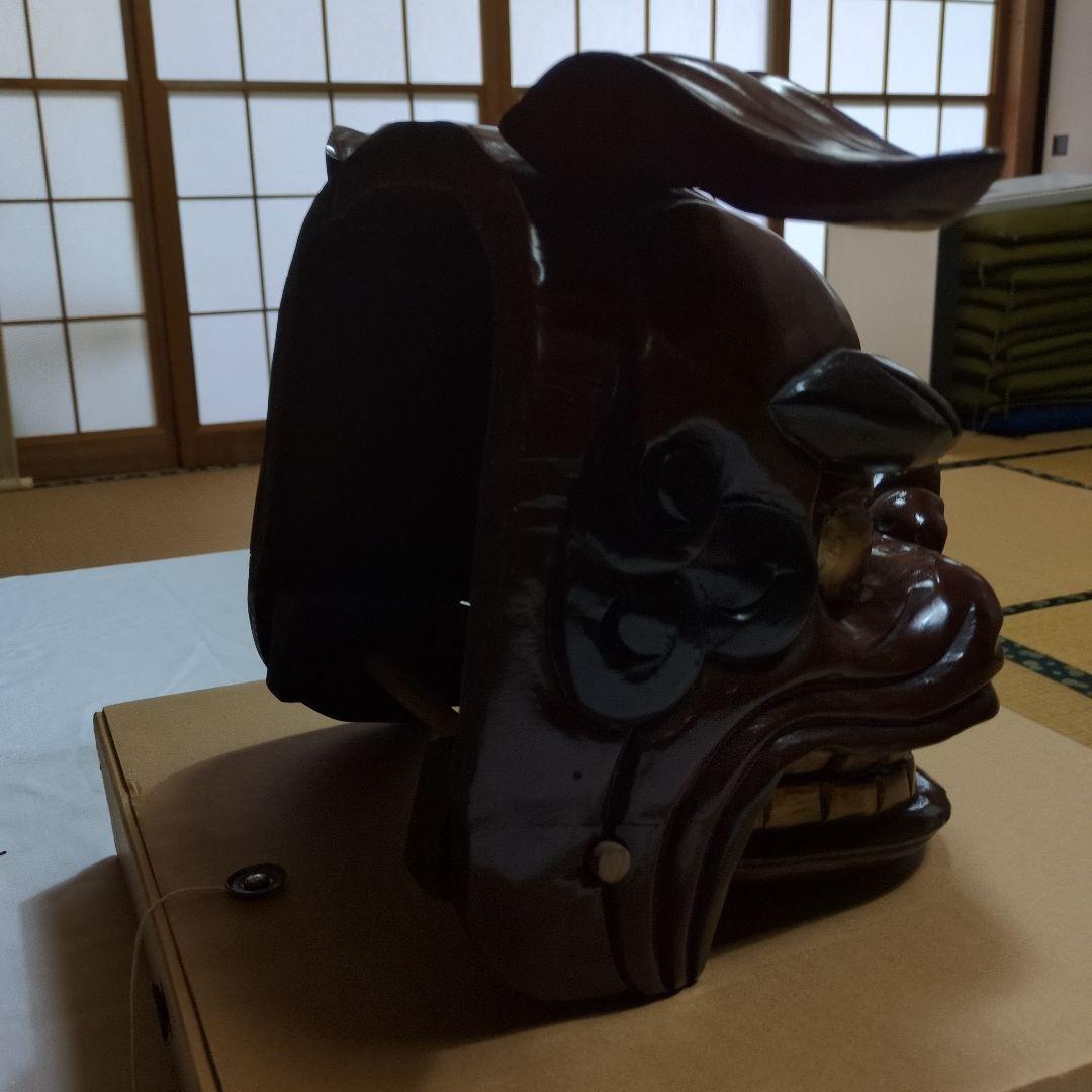 厄除(獅子頭)一刀彫名品(値下げ断行)