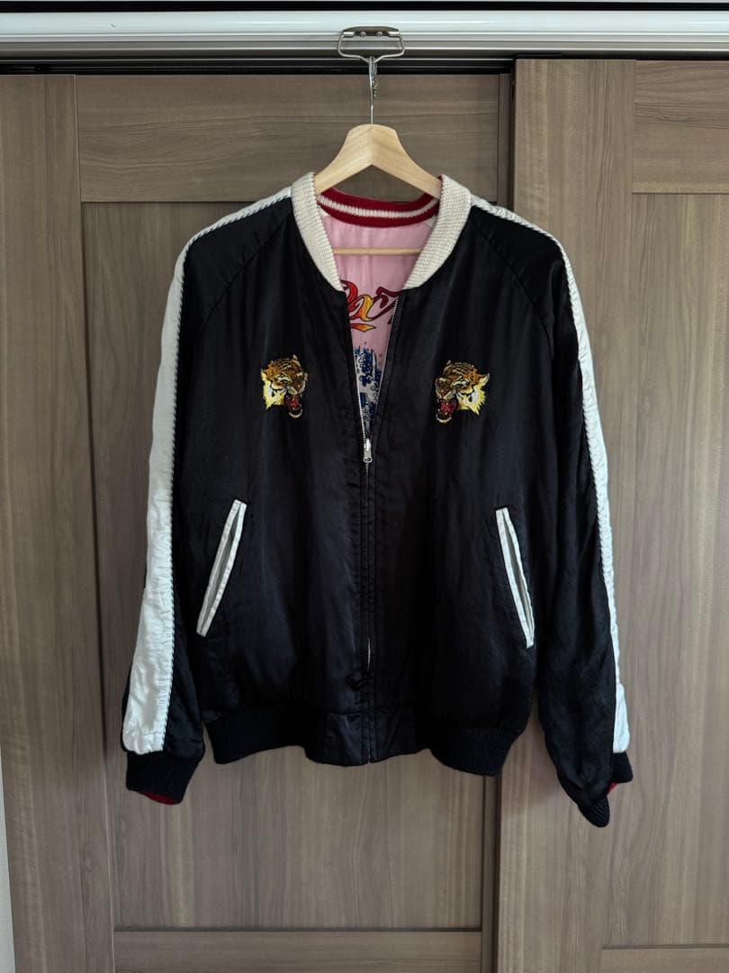 ヒステリックグラマー（オゾンロックス）リバーシブルスカジャン XL