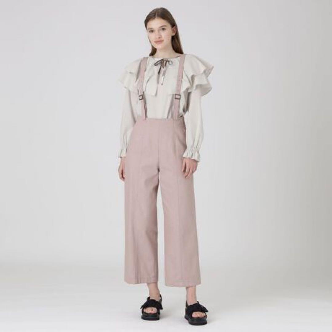 BLUE LABEL ブルーレーベルクレストブリッジ　サロペット　ピンク　38