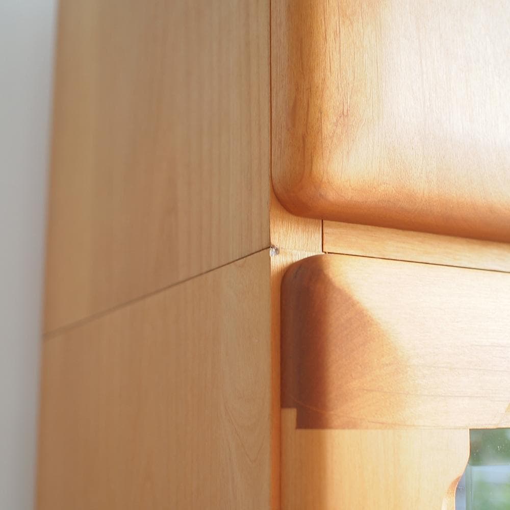 未使用品 起立木工 「フィオナ」 キッチンボード 120cm アルダー材