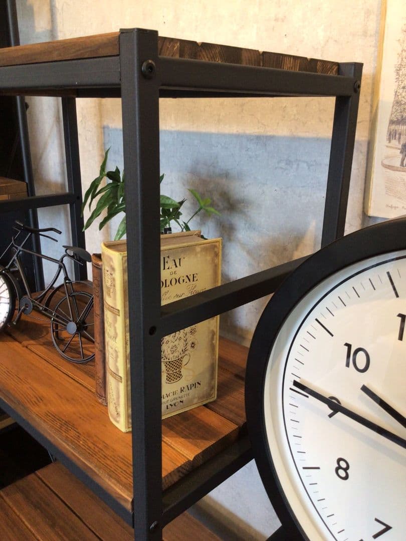 木製 ウッド シェルフ インテリア 小物 雑貨 収納 家具 男前 モダン 西海岸