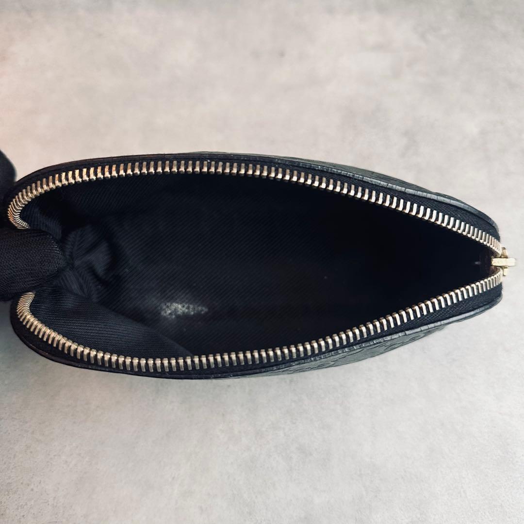 バッグ GUCCI GG Shima Leather Pouch