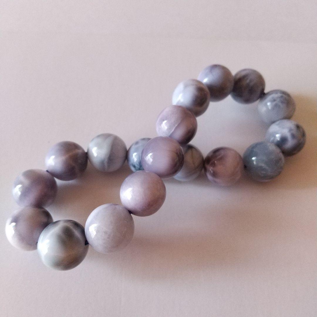 最終価格‼️半額以下‼️特選‼️天然パープルラリマーブレスレット
