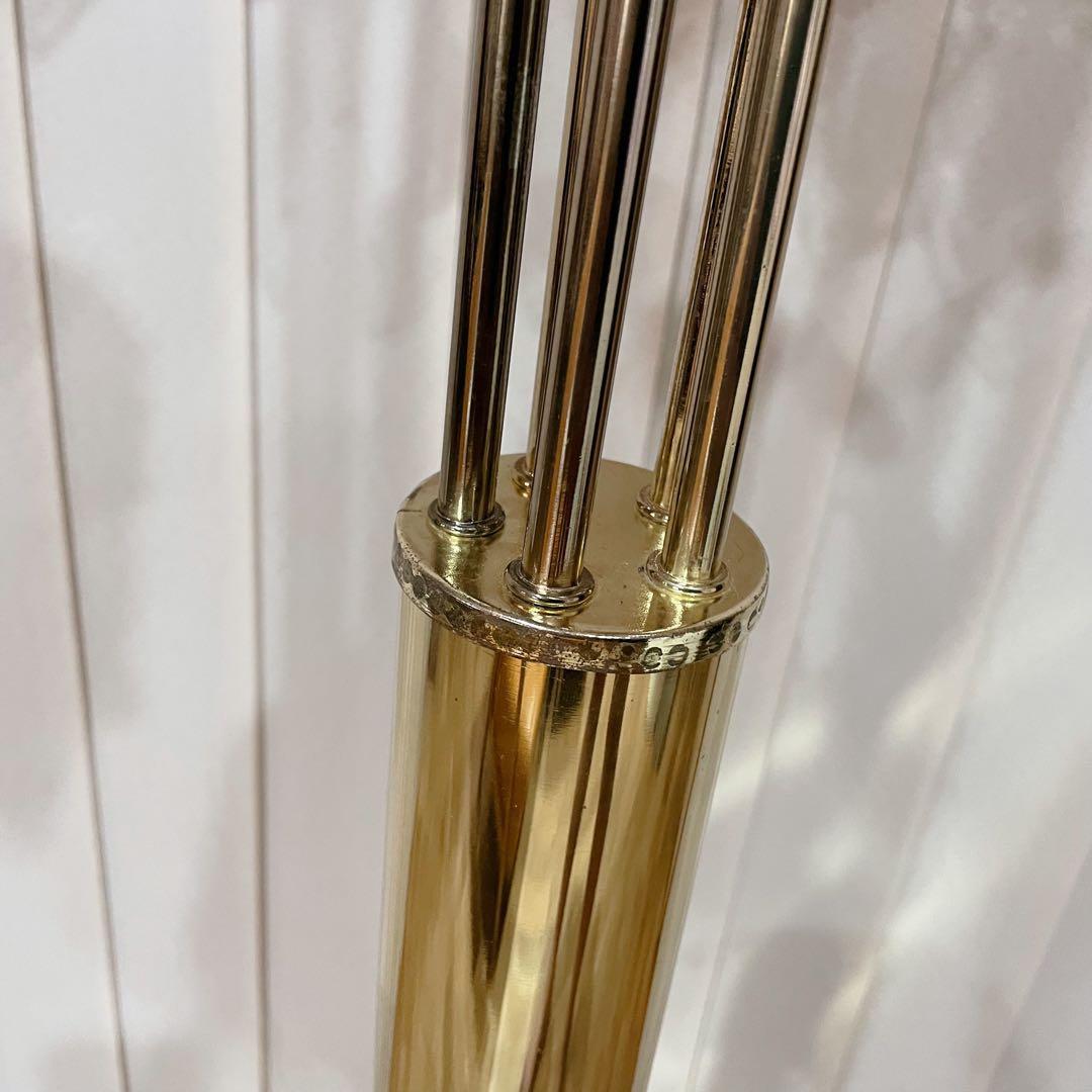 フロアスタンド　フラワー　花　蕾　ロココ調　フロアライト　ゴールド　ピンク　5灯