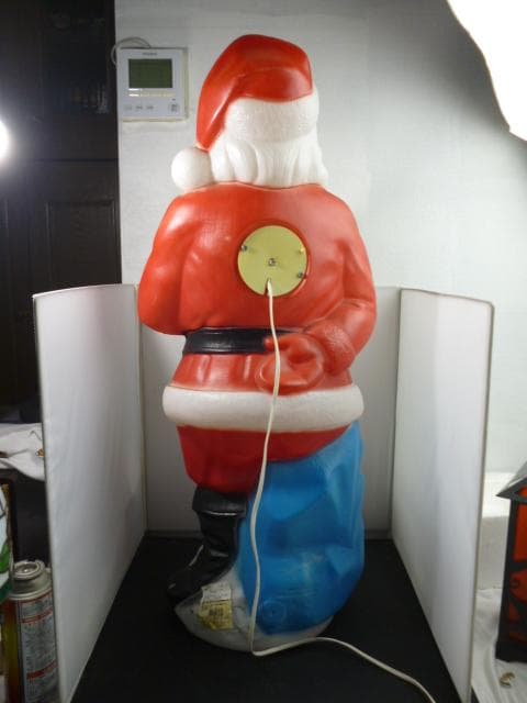 Made in　USA　大型サンタクロースイルミネーションライト　値引不可