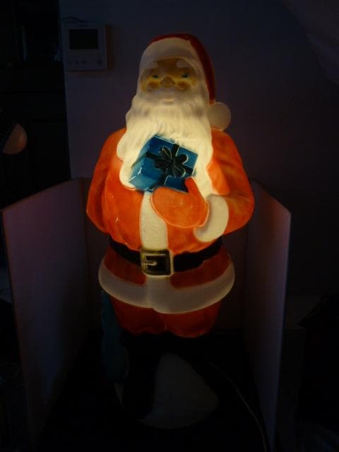 Made in　USA　大型サンタクロースイルミネーションライト　値引不可