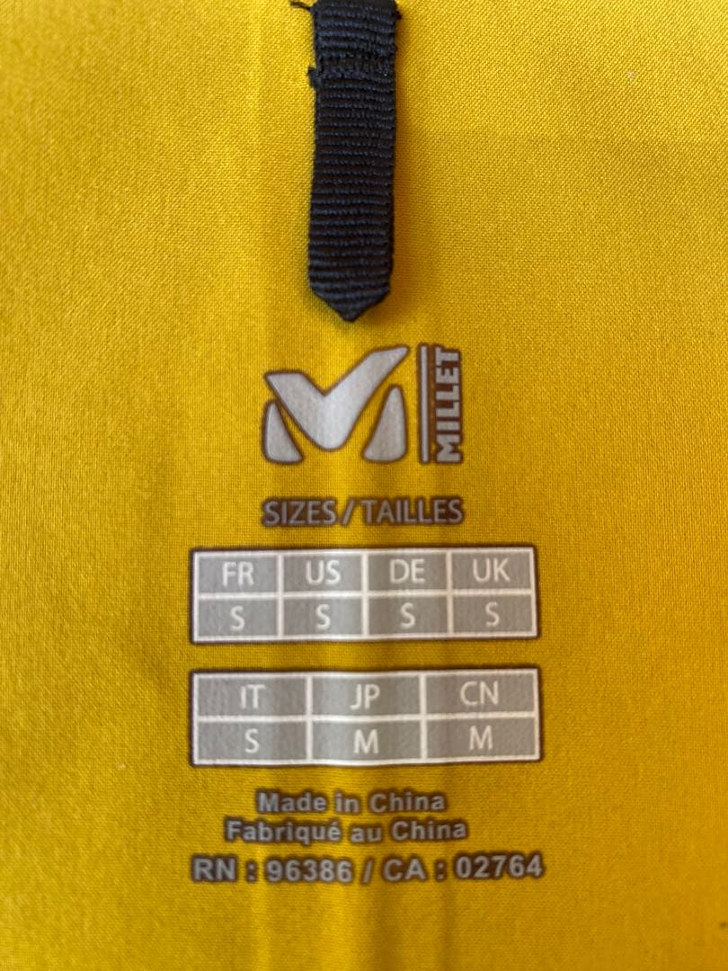 M I L LETレインジャケット　メンズ M