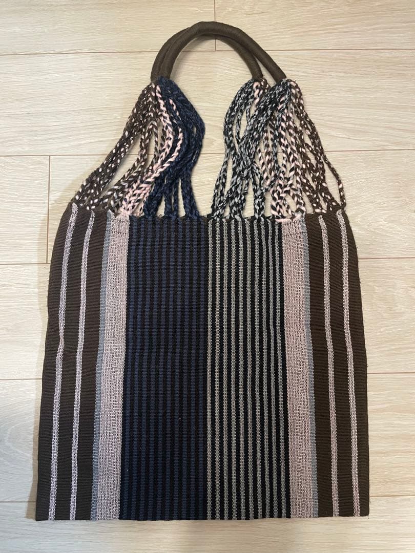 MARNI ストライプ　ハンモック　トートバッグ
