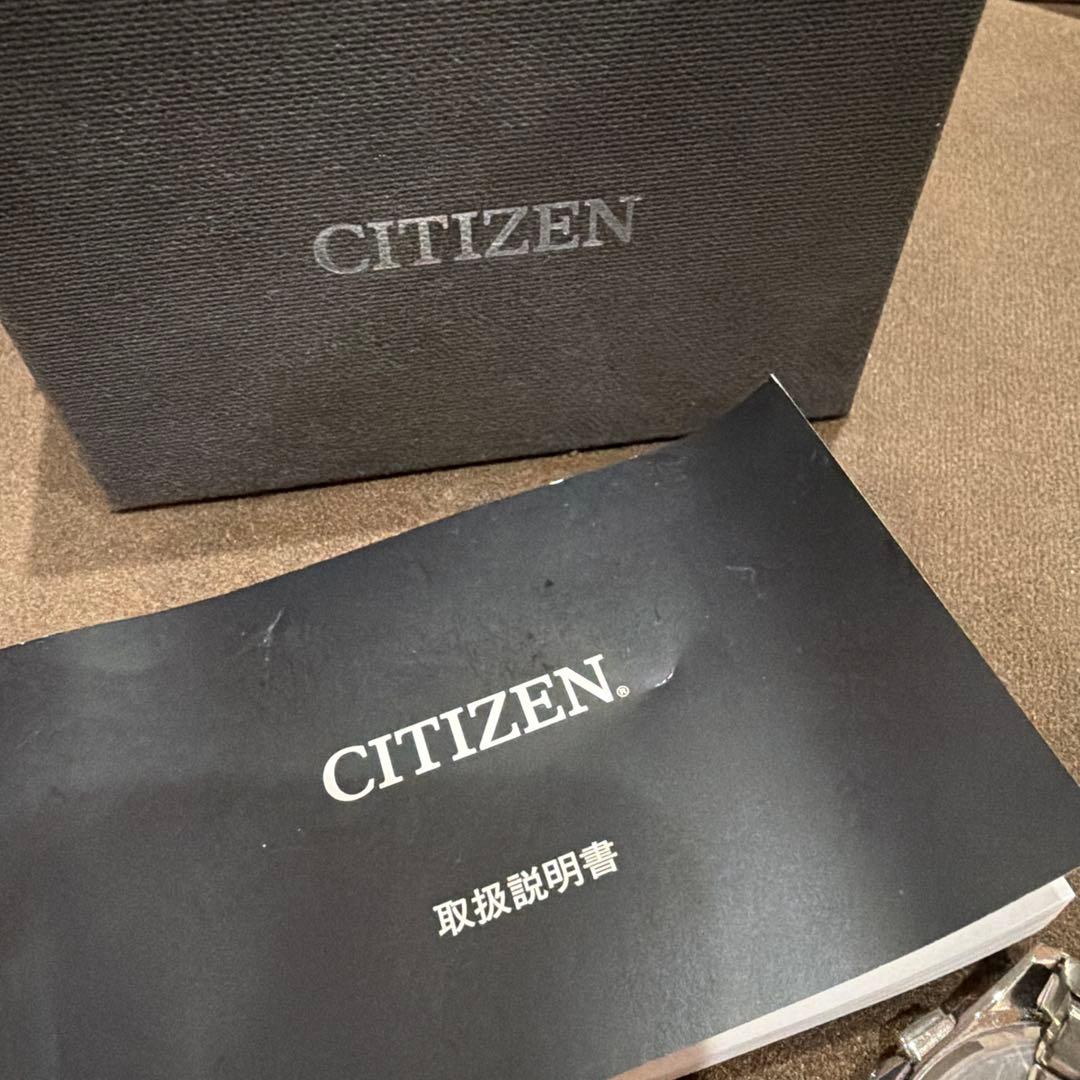 y*u様 CITIZEN EXCEED クロノグラフ ブラック腕時計