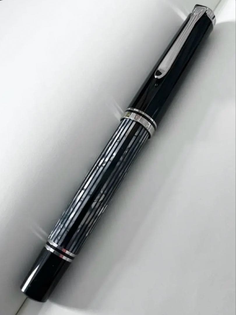 ペリカンM605 トータスシェルブラック EF 万年筆　値下げ不可