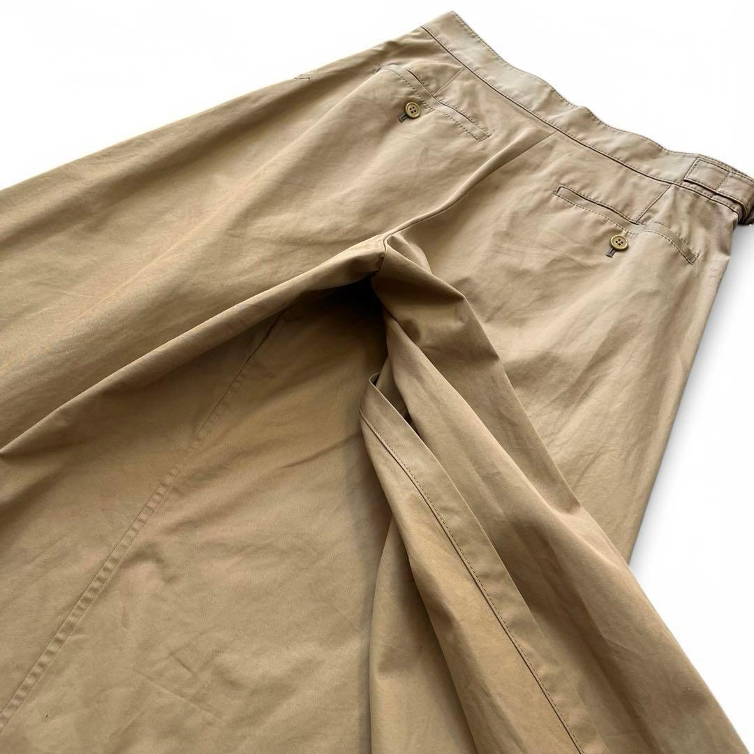 ジュンヤワタナベ チノ キュロット巻きスカート S ベージュ AD2016