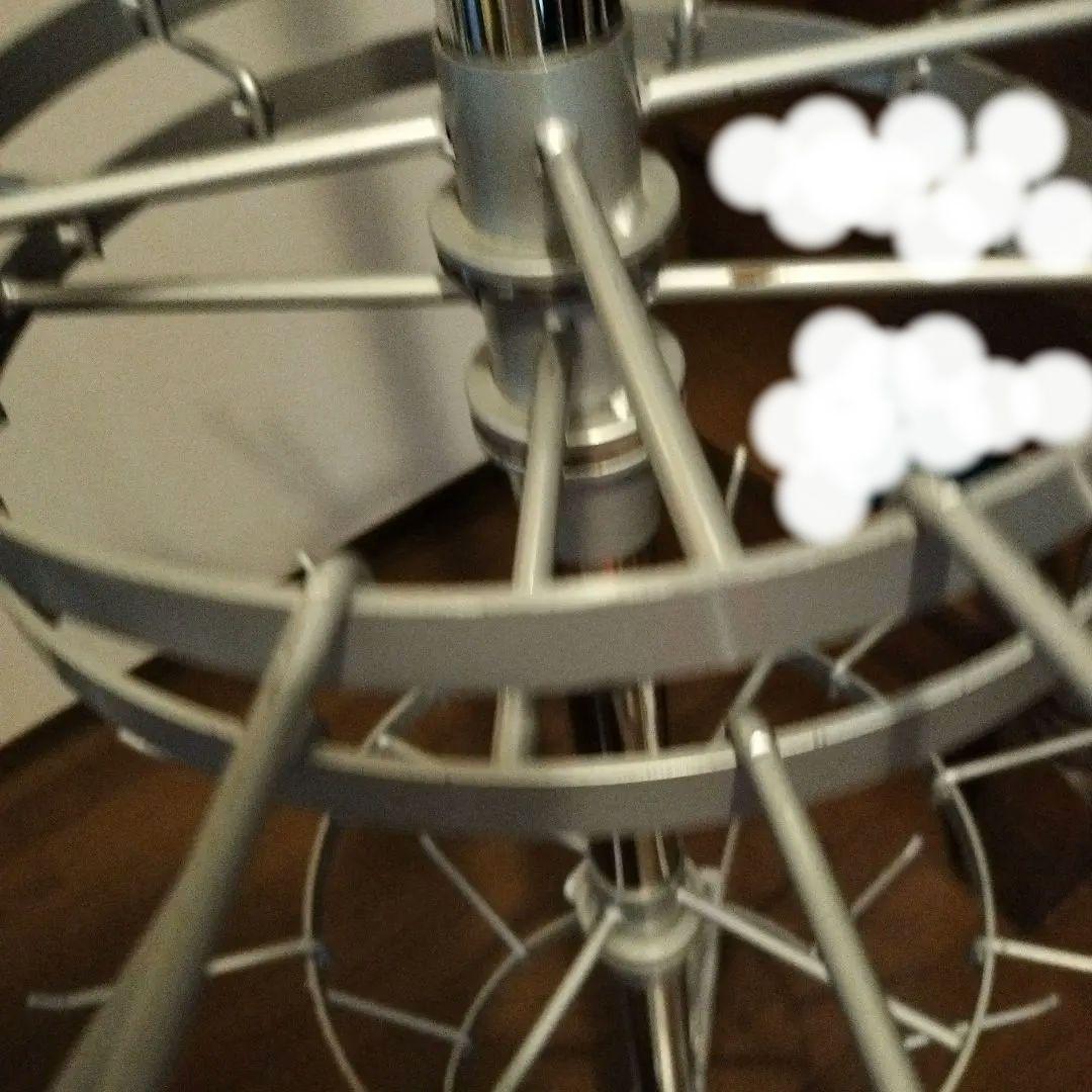 ★スチール製回転式小物掛けスタンド　キャスター付き送料無料