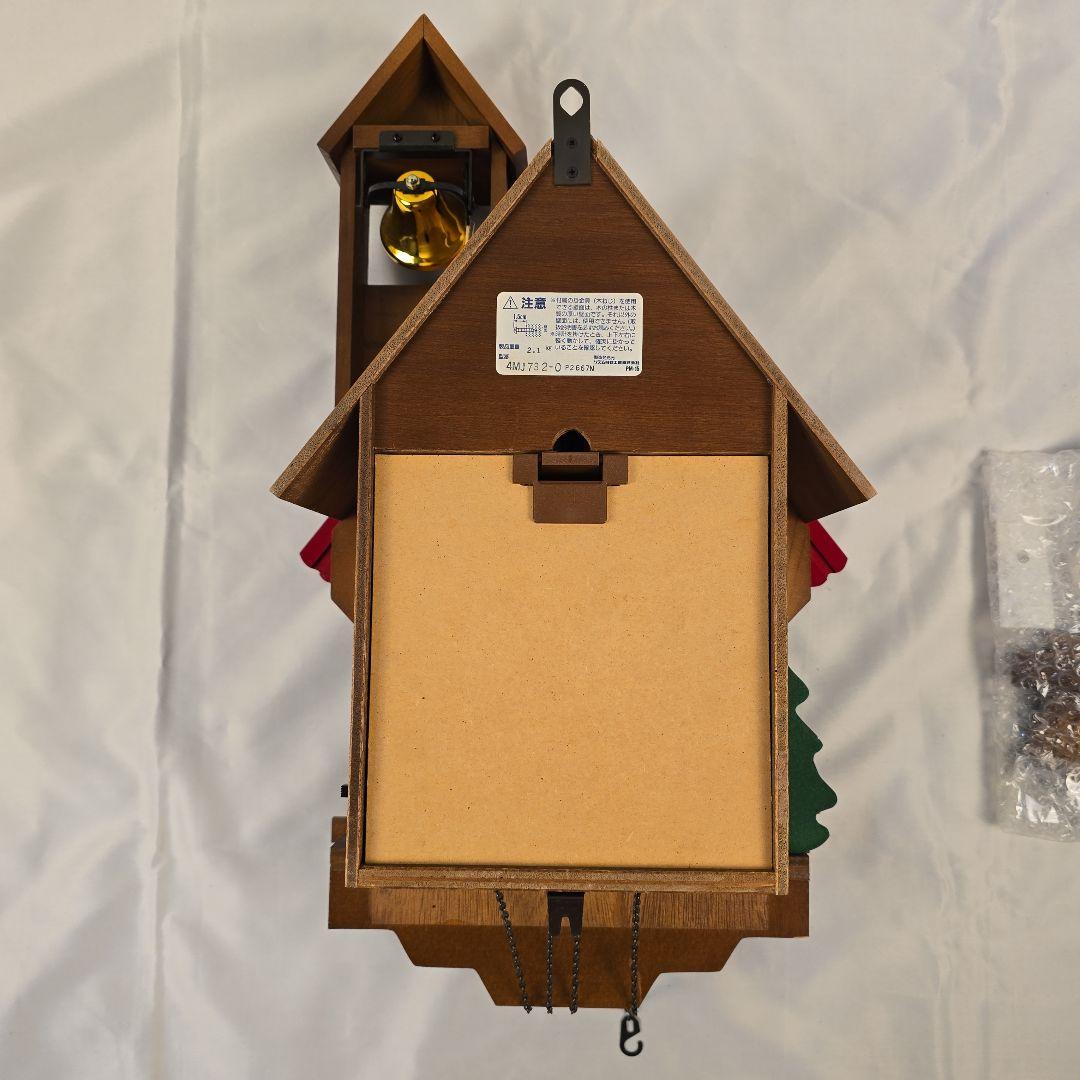 最終値下げ 新品 廃盤 リズム カッコー チロリアンR ふいご 鳩時計 日本製