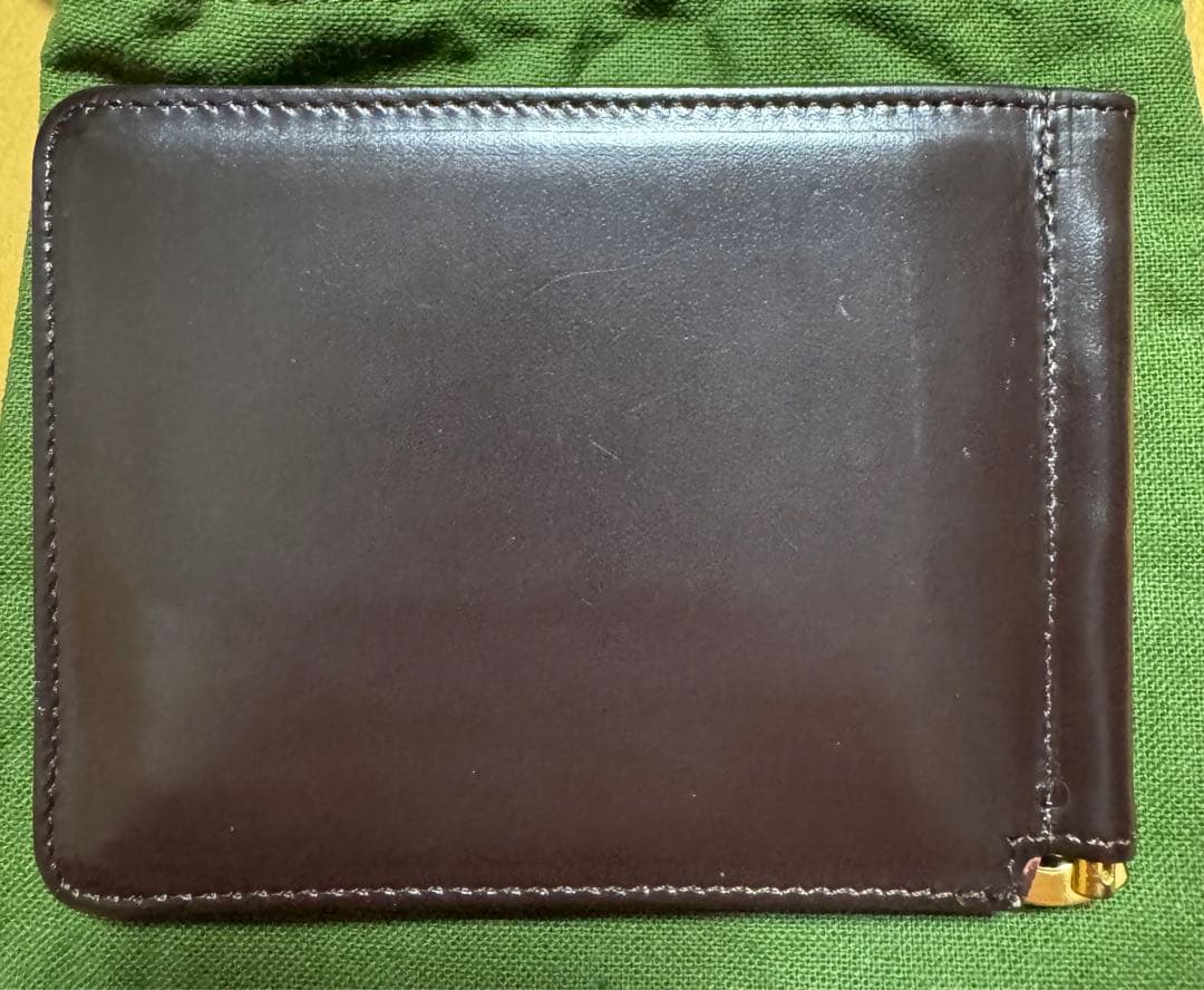 小物 GLEN MONEY CLIP WITH COIN POCKET