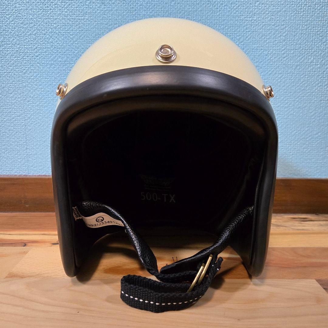 新品 500TX ヘルメット L tt&co ビートル BUCO バイザー付き
