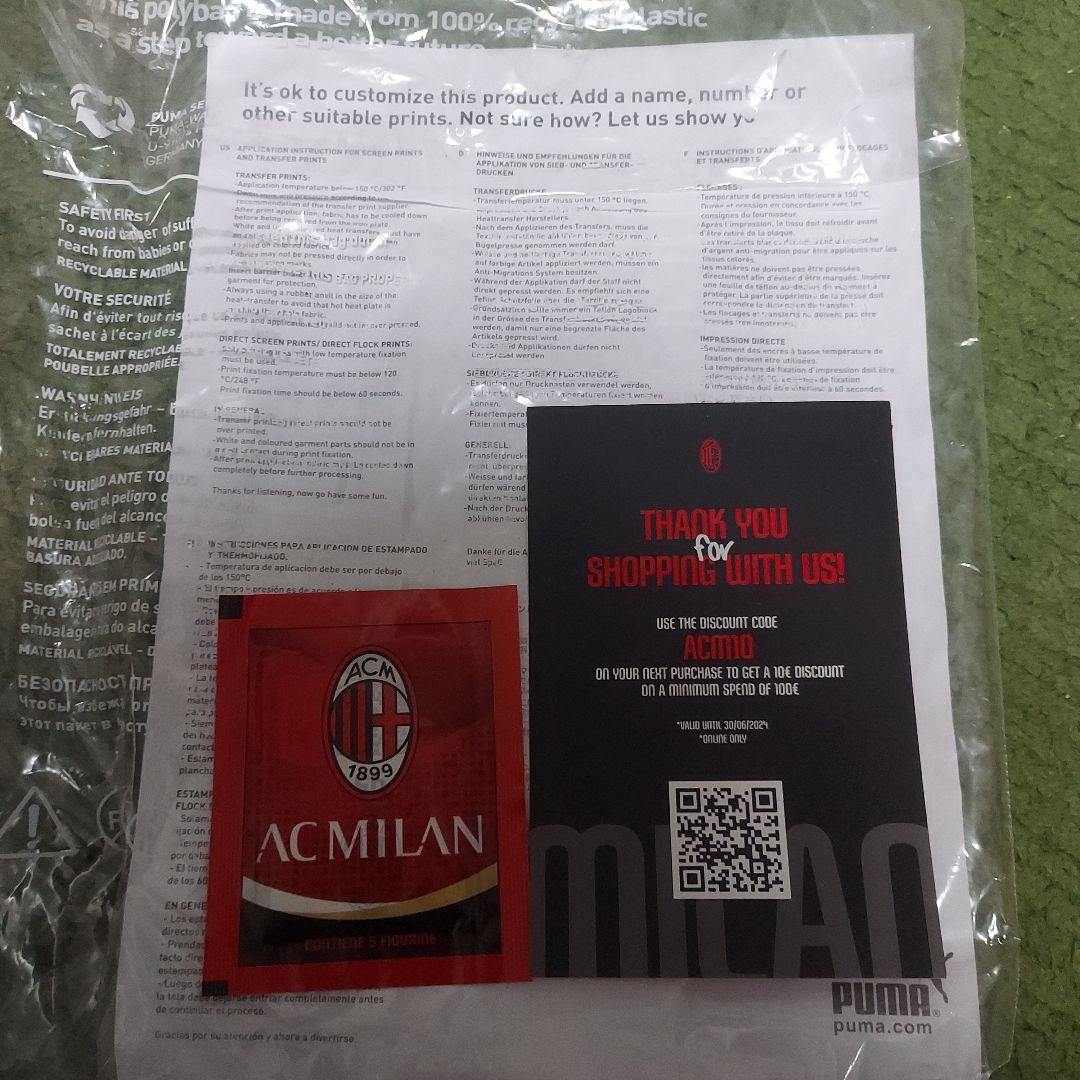 ACミラン 23-24 3rd ユニフォーム　レプリカ　長袖　レオン#10