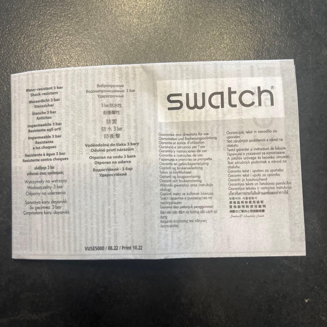 D*O様 Swatch Omega Moonswatch Mission on