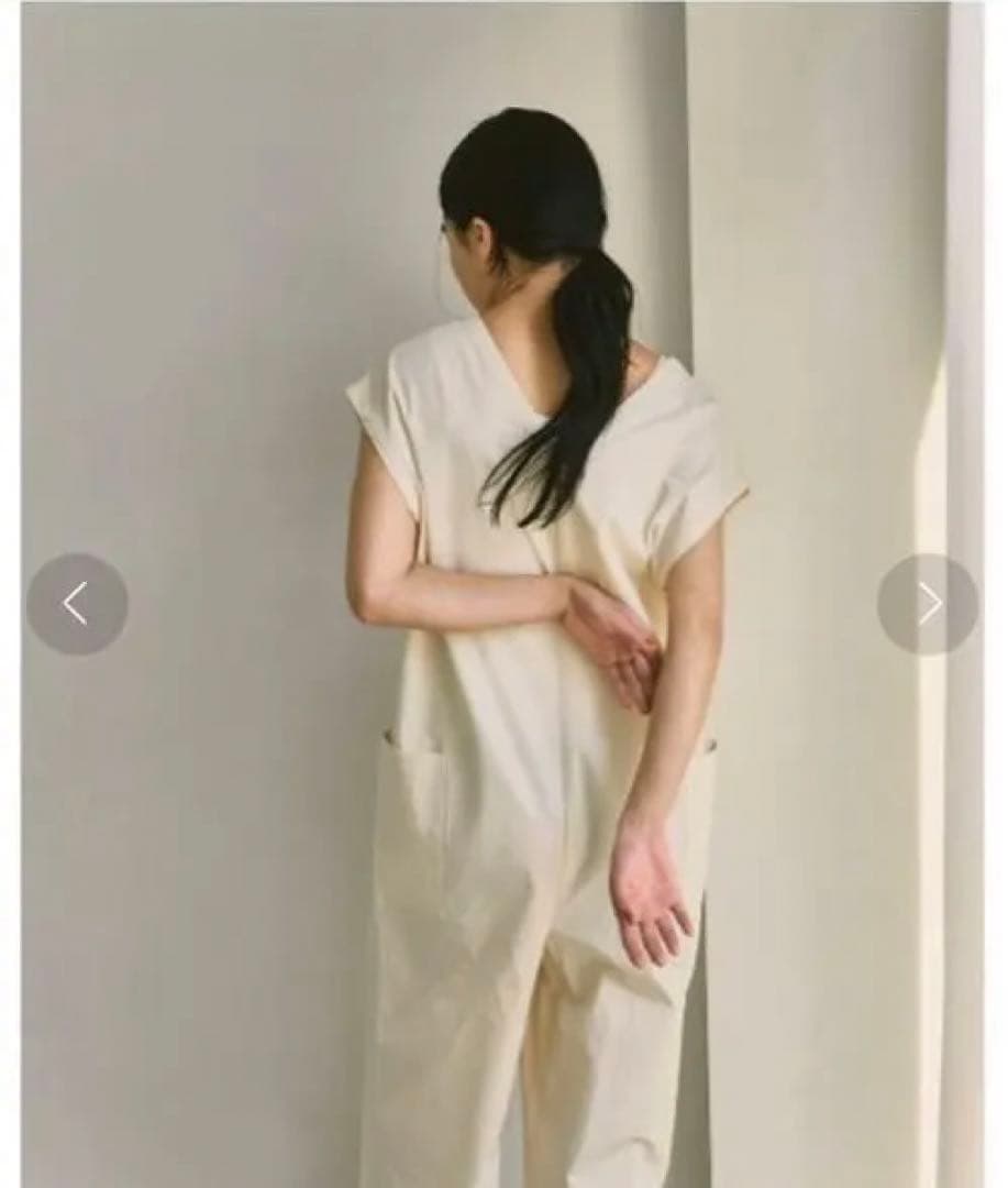 Todayful Uネックコットンコンビネゾン