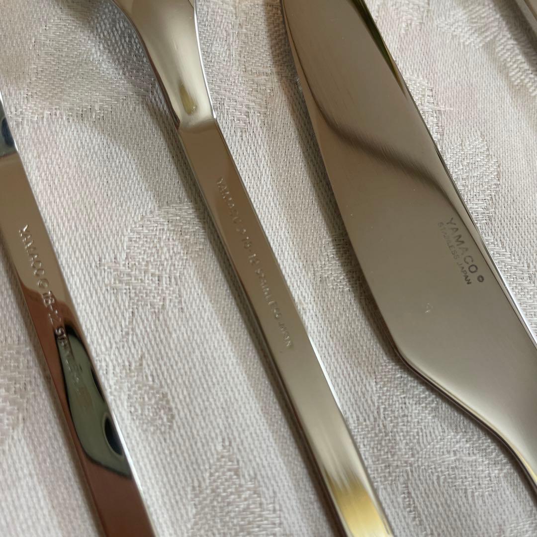 確認用です　YAMACO カトラリーセット ナポリ　18-12 15本 未使用