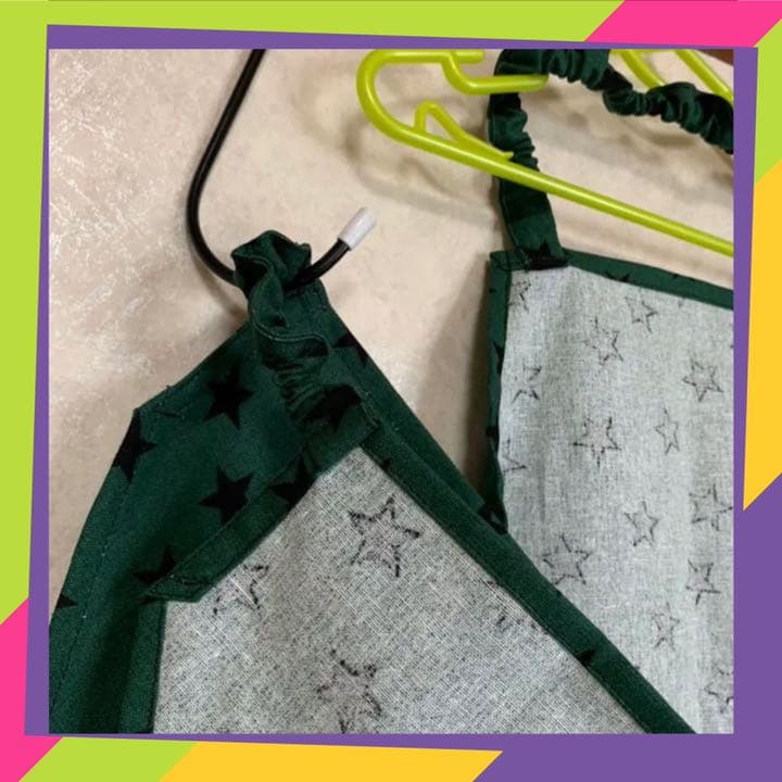 エプロン 三角巾 セット ☆