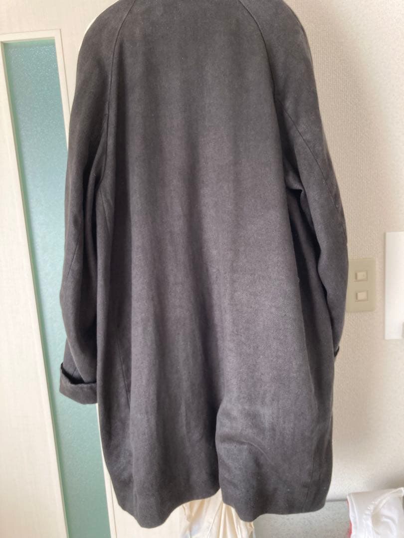 CONFACT ヘビーリネンツイルチェスターコート サイズF