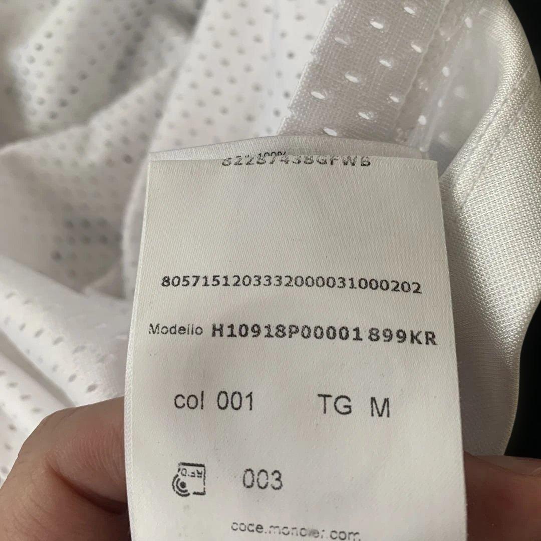 MONCLER メッシュタンクトップ ホワイト　モンクレール　魔裟斗