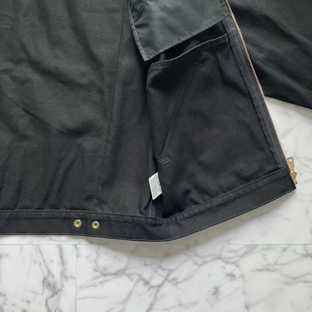 【美品】XLARGE × Dickies コラボ ワークジャケット ダック地 黒