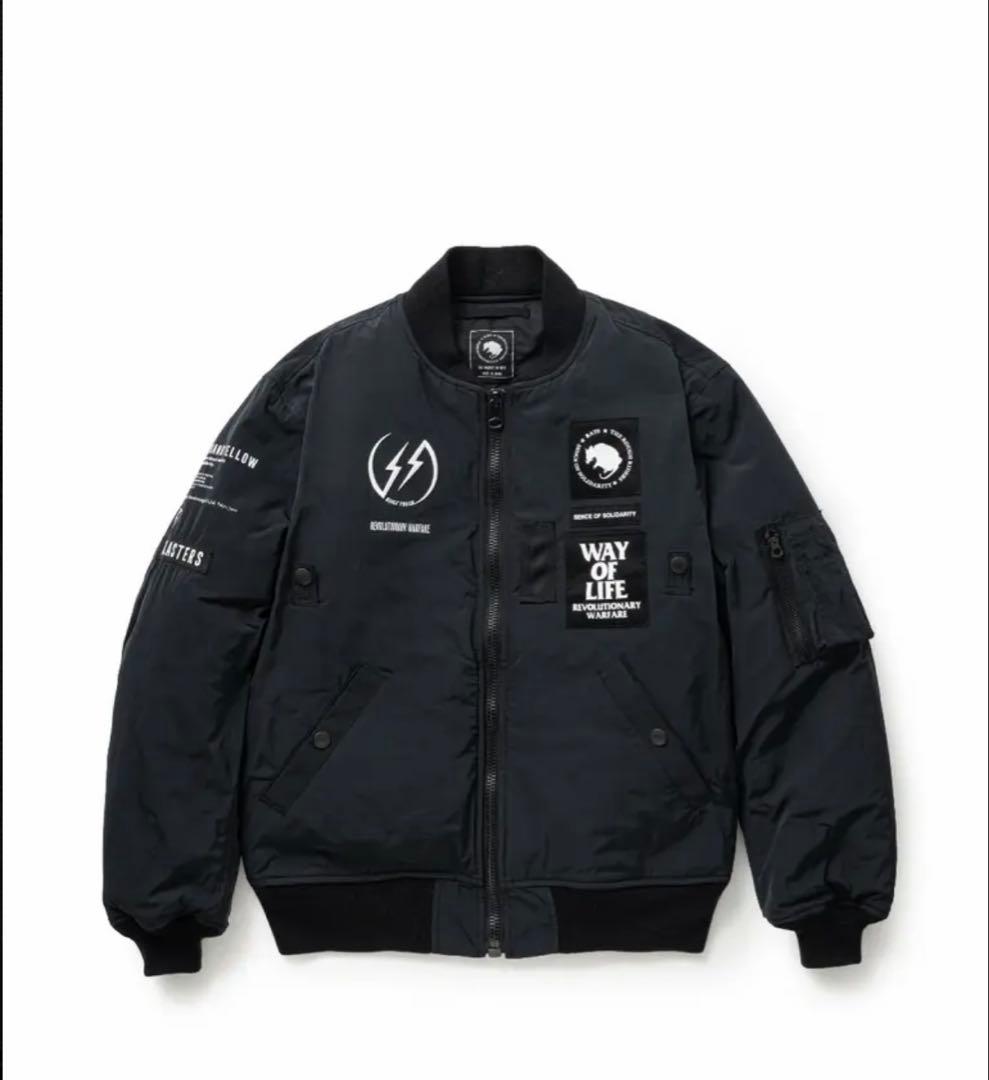 RATS ブラック MA-1 新品未使用　L