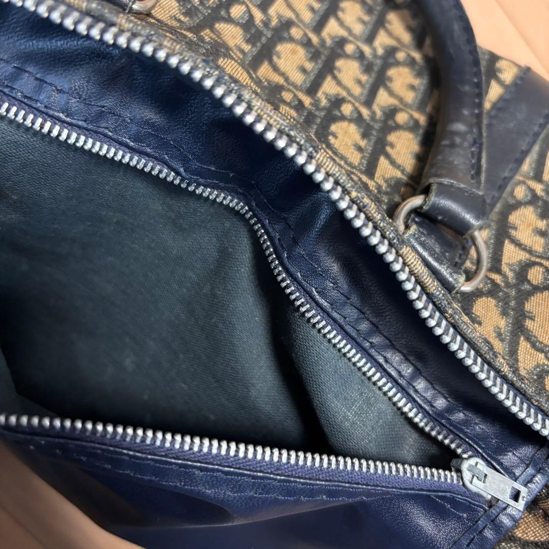 クリスチャンディオール トロッター 総柄　ミニボストンバッグ ハンドバッグ