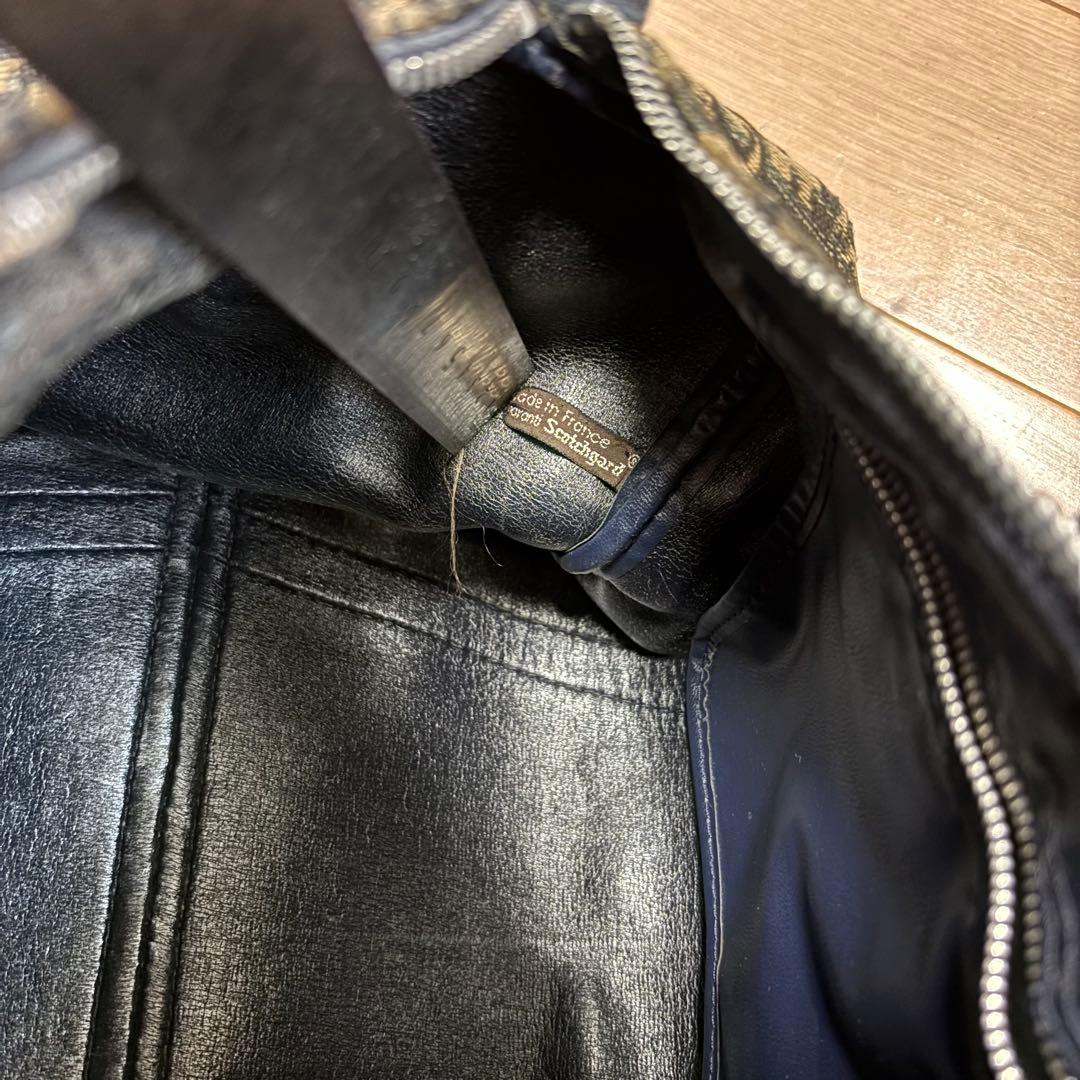 クリスチャンディオール トロッター 総柄　ミニボストンバッグ ハンドバッグ