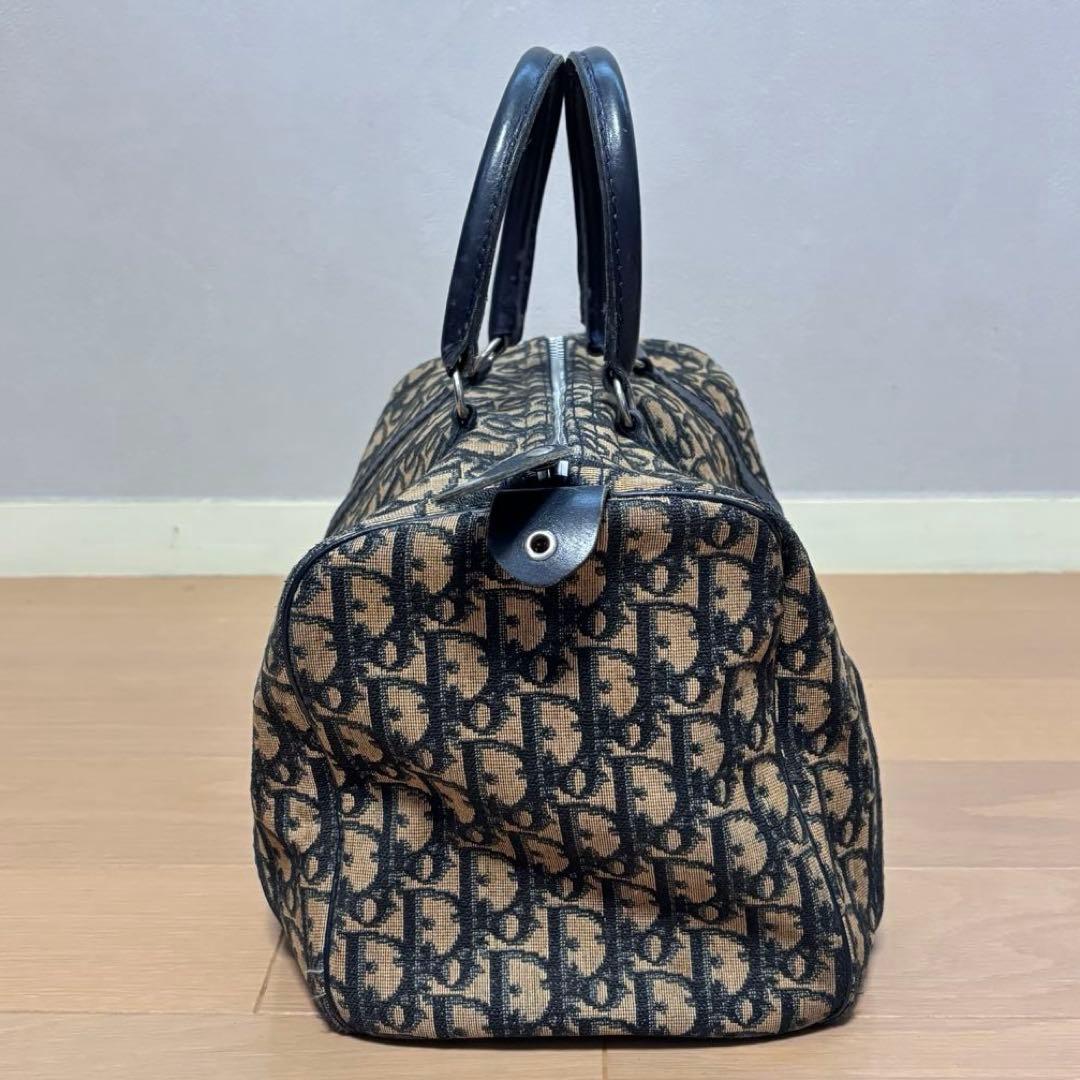 クリスチャンディオール トロッター 総柄　ミニボストンバッグ ハンドバッグ
