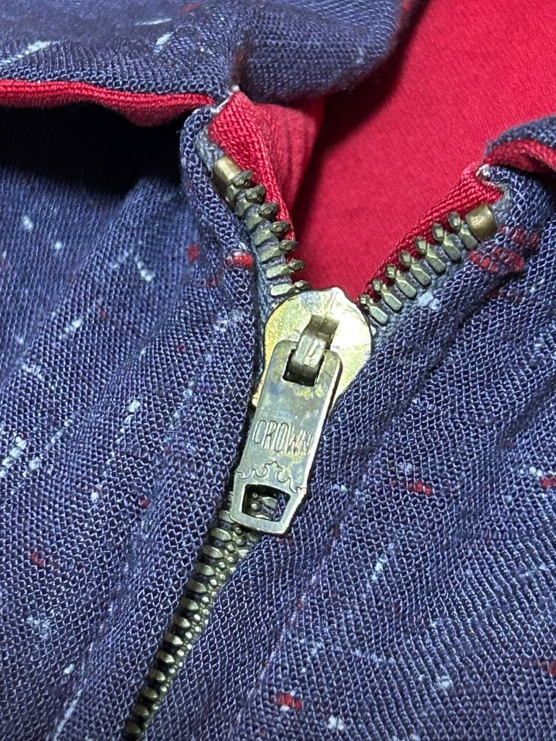 Special 50s rayon gabardine jacket 絣