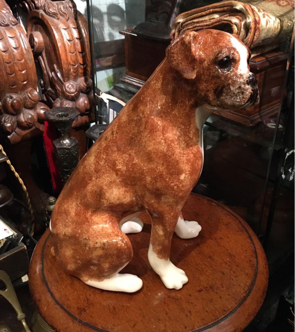 犬の置物　ジェニーウィンスタンレイ