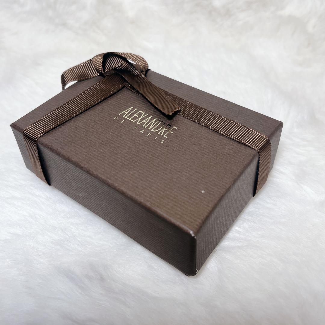 【美品】 Alexandre De Paris バレッタ ヘアピン フラワー