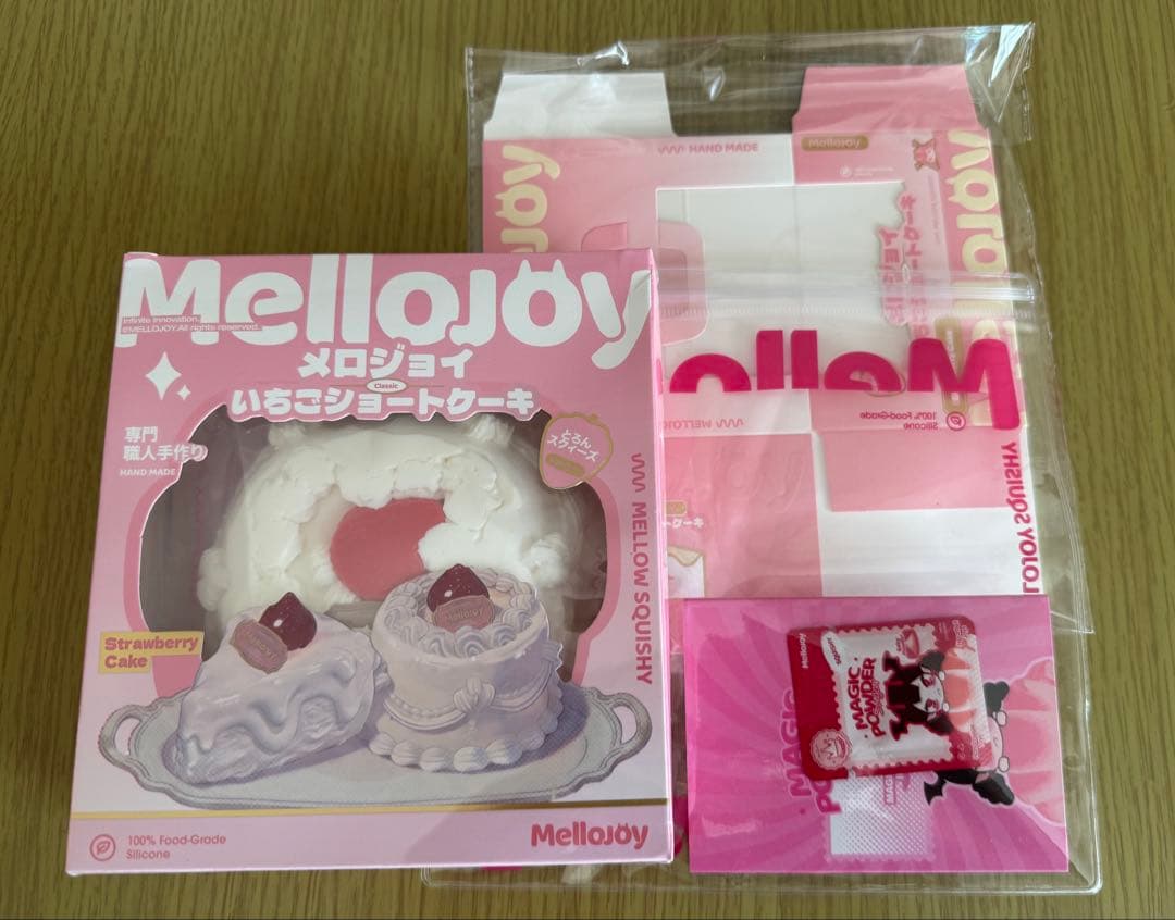 【新品・未開封】mellojoy いちごショートケーキ　ホールケーキ
