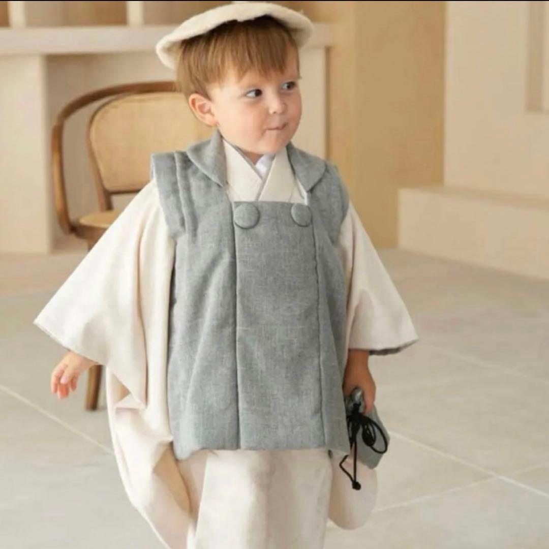 七五三 着物 3歳　男の子 被布 セット 753 着物セット